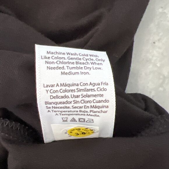 Time and Tru Black Sleeveless Knit Summer Dress Size XXL 20 T-Shirt Stretch - Picture 9 of 12